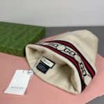 配防尘袋
GUCCI 古奇原单帽子官网新品发带装饰针织帽，爱心][爱心]羊毛羊绒双层帽子😱😘保暖又时尚，简单大方，更显时尚高端大气！ - Image 7