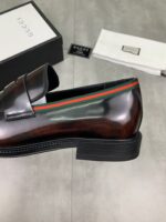 Gucci leather shoes, loafers - Image 7