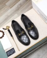 Gucci leather shoes, loafers