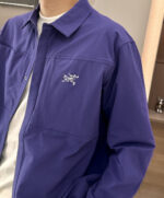 Archaeopteryx shirt jacket | seamlessly blends outdoor and everyday stylesThe Archaeopteryx shirt is truly a favorite among outdoor enthusiasts and everyday fashion enthusiasts!The eye-catching color instantly catches the eye, full of vitality and eye-catching. The classic shirt collar design retains the neat feel of formal attire, and the exquisite brand logo on the chest is low-key yet highly recognizable, highlighting the brand's texture.☄️The fabric is comfortable and textured, making it easy to wear without any constraints. Whether you're exploring nature outdoors, commuting, or shopping, you can easily handle it. Paired with casual pants, it is a casual and carefree outdoor trendsetter; Paired with trousers, it can transform into a competent urban elite, with super easy style switching and versatile dressingSize m-xxxl - Image 5