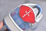 ▪细节鉴定
Travis Scott x Fragment Design x Air Jordan 1 Low OG SP AJ1 LV联名 五彩帆布 低帮文化休闲板鞋 - Image 4