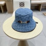 Original order qualityGUCCI Guqi Fisherman's Hat 👒 The new Gucci fisherman hat on the official website is on the rise, with exquisite craftsmanship and high-end atmosphere! Low profile luxury, easy to carry! Run volume! - Image 3