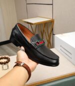Gucci leather shoes, loafers - Image 5