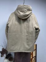 #qiu 🐉🐉 、 BBR Burberry FW2025 Autumn/Winter New Down Jacket. The cabinet is on sale and difficult to find. Using customized windproof and rainproof fabric, wrinkle resistant and stylish, soft and skin friendly, with extremely high comfort for the upper body; Extremely high recognition; Suitable for concave various shapes; Filled with 90% velvet, it is soft, warm, and fluffy, giving the upper body a stylish look; A down jacket suitable for various occasions.Size: M-3XL (AY)Size: Shoulder width cm Chest circumference cm Clothing length cm Sleeve length cmManual measurement with 1-2cm error is normal (chest circumference ± 4cm per yard, other parts ± 1cm) - Image 8