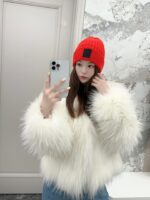 罗意威loewe官网经典款针织帽！小红书热卖爆款！穿搭神气！男女同款，加厚更保暖，时尚流行🌸质感一流，秋冬保暖最佳名品，赶紧订购哦，跑量款
