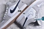 ▪正品对比
Air Jordan AJ1 Low 低帮 灰蓝 - Image 3