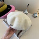 💰

爱马仕新款羊毛贝雷帽，南瓜帽，百分百羊毛🦙面料，头围57cm