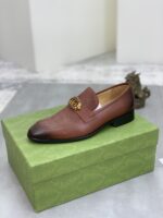 Gucci leather shoes, loafers - Image 4