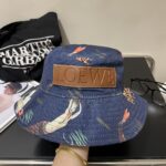 罗意威 Lowewe🌸 日本代购虞书欣同款渔夫帽罗家盆帽睡莲人鱼明星王一博遮阳沙滩帽 - Image 6