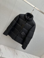 FD 2025 new down jacket, original factory version customized development hardware accessories, all details are fully handled in place! The upper body effect of the design is amazing! Versatile, fashionable and handsome! The original memory silk fabric at the counter has a stylish texture, providing warmth and rejecting bloating! The upper body is amazing. Size: M-3XL - Image 5