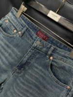 【Gucci Jeans | Classic Denim, Engraved with Luxury DNA】 When street style meets haute couture, a pair of jeans can become a badge of status.
Deconstructing the language of denim with centuries-old craftsmanship, we infuse every inch of fabric with a modern attitude and luxurious details, making everyday wear a silent declaration of taste.
✨ A pair of jeans is an attitude, and even more so, a legacy.
It's not just a wardrobe essential, but also an interpretation of the brand's spirit—
"From suitcases to jeans, we have always defined the boundaries of luxury with the ultimate craftsmanship."
Sizes: 28-42 - Image 3