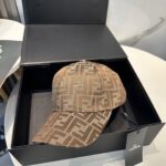 FENDI Oldflower Alphabet Baseball Hat 🧢 FD's old flower fisherman hat is really stylish. It's a super popular fisherman hat that looks fashionable and versatile all year round 🉑 Wearing a huge outfit is easy to match 🥰 - Image 8