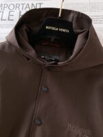 top, pantsKiton 2025FW Early Autumn New ProductCasual Hoodie Set | The Perfect Match of Neapolitan Craftsmanship and Modern LeisureTop: A Dual Play of Functionality and LuxuryThe hooded design injects casual tension into the shape while also considering practicality for daily wear. The three-dimensional KNT embroidery embellished on the garment and the brand logo on the buttons are a silent declaration of the brand's obsession with details. Selected high-end fabrics combine a crisp texture and comfortable drape, making it a casual item with a full tone when worn alone. The interior adds a sense of relaxation to formal wear, allowing for seamless switching between business and leisure scenes.Pants: a casual expression of high-end craftsmanshipThe pants adopt a micro elastic design, and the elastic design of the back waist hides a clever idea, which not only retains the sharp contour of the trousers, but also gives the wearer a comfortable experience without constraints. The same color KNT embroidery on the back pocket echoes the top, making the overall feel of the set stand out. Whether paired with a top to create a sophisticated look or worn alone to fit various shoe styles, it can easily embody the elegant and casual style of Neapolitan.From fabric selection to craftsmanship polishing, this hooded set embodies the brand's concept of "setting the tone for luxury leisure" and is a must-have for breaking through style boundaries in urban men's wardrobes.……………………………………………………❥∙Size：48-56 - Image 3