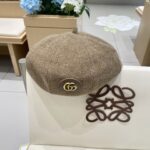 Gucci Gucci wool beret, pumpkin hat, hat shape super regular 100% wool fabric, head circumference 57cm - Image 9