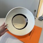💰白色

爱马仕秋冬新款羊毛盆帽，百分百羊毛面料%、头围57cm - Image 7