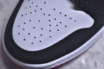 ▪细节鉴定
Air Jordan AJ1 Low 低帮 黑红黑脚趾