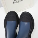 Mcq麦昆新款组合底切尔西靴//面开边珠里牛//size女35-40/男39-44 - Image 9