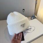 💰（高版本）

普拉达新款针织毛线帽 - Image 4