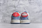 ▪🐼权威实拍💯#SJ37860
新货🚀#Travis Scott x Fragment Design x Air Jordan 1 Low OG SP AJ1 LV联名 五彩帆布 低帮文化休闲板鞋 FC1688-232
#多方联名合作融合了Travis Scott 独特的音乐风格，藤原浩个性的设计风格以及Jordan品牌的经典元素 使其成为一双具有独特身份和价值的鞋子 清新而立体的外观加上联名标识更突出了其独特身份 这种配色方案显示出活力和时尚感 在视觉上引人注目  鞋身的质感和细腻的细节处理使其显得高端而格调十足  这款“倒钩”联名是设计与创意完美结合  融合多方的个性风格是一款备受瞩目的潮流鞋款
尺码：36 36.5 37.5 38 38.5 39 40 40.5 41 42 42.5 43 44 44.5 45 9.E5 - Image 5