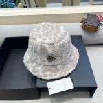 Gucci fisherman hat women's autumn and winter Korean version big head circumference plush warm ear protection hat looks small, windproof bucket basin hat - Image 3