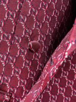 GUCCI 2025ss Spring and Autumn new suit, high-end version! Customized fabrics for counters have high breathability and comfort, impeccable details, and brand element design concepts, reflecting high quality. Delicate and soft to the touch! Presenting casual tailoring, the upper body design is superb! Size range: 48-58 - Image 6