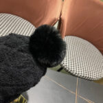 Balenciaga Balenciaga logo new knitted yarn ear protection Lei Feng hat, a must-have tool for keeping warm in autumn and winter, simple and warm - Image 6