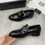 Gucci leather shoes, loafers - Image 5