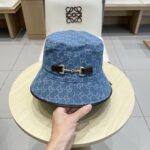Original order qualityGUCCI Guqi Fisherman's Hat 👒 The new Gucci fisherman hat on the official website is on the rise, with exquisite craftsmanship and high-end atmosphere! Low profile luxury, easy to carry! Run volume! - Image 8