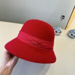 💰

爱马仕新款秋冬羊毛盆帽，百分百羊毛面料%、头围57cm - Image 2
