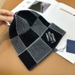 💛配防尘袋。【lv 路易威登】2025新款大牌刺绣针织毛线帽，男女款～时尚简约#保暖款 - Image 8