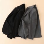 LP Nuoyoupianya's new men's wool suit jacket for autumn and winter 2025 is made of top-notch ready to wear clothing with high standards. It is custom-made in Italy with wool fabric, which has a delicate and soft touch. The upper body is firm and stylish, with a natural and comfortable texture. The continuity of the fabric is excellent, and the upper body effect is superb, making it suitable for any body shape. The overall brand is decorated with Thousand Bird Grid craftsmanship, exuding a strong sense of luxury. The design of two buttons, atmospheric and perfect ready to wear cut, stands out in terms of styling effect, and is a must-have for urban early autumn casual matching. Size: M-4XL slim fit 178 135 L slim fit maximum weight 190 pounds - Image 3