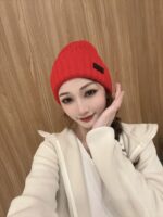 罗意威loewe官网经典款针织帽！小红书热卖爆款！穿搭神气！男女同款，加厚更保暖，时尚流行🌸质感一流，秋冬保暖最佳名品，赶紧订购哦，跑量款