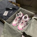 🆕配色🔥🔥🔥顶级版本💯Balenciaga X-PANDER Sneaker 2021SS 全新系列弹簧鞋 粉色❤️女款🚺尺码：35-40码 - Image 5