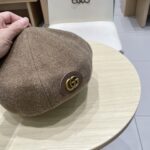 Gucci Gucci wool beret, pumpkin hat, hat shape super regular 100% wool fabric, head circumference 57cm - Image 3