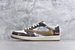 ▪🐼权威实拍💯#SJ37860
新货🚀#Travis Scott x Fragment Design x Air Jordan 1 Low OG SP AJ1 Supreme联名 棕色涂鸦 低帮文化休闲板鞋 XS2024-055
#多方联名合作融合了Travis Scott 独特的音乐风格，藤原浩个性的设计风格以及Jordan品牌的经典元素 使其成为一双具有独特身份和价值的鞋子 清新而立体的外观加上联名标识更突出了其独特身份 这种配色方案显示出活力和时尚感 在视觉上引人注目  鞋身的质感和细腻的细节处理使其显得高端而格调十足  这款“倒钩”联名是设计与创意完美结合  融合多方的个性风格是一款备受瞩目的潮流鞋款
尺码：36 36.5 37.5 38 38.5 39 40 40.5 41 42 42.5 43 44 44.5 45 9.E5