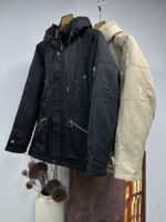#qiu 🐉🐉 、 BBR Burberry FW2025 Autumn/Winter New Down Jacket. The cabinet is on sale and difficult to find. Using customized windproof and rainproof fabric, wrinkle resistant and stylish, soft and skin friendly, with extremely high comfort for the upper body; Extremely high recognition; Suitable for concave various shapes; Filled with 90% velvet, it is soft, warm, and fluffy, giving the upper body a stylish look; A down jacket suitable for various occasions.Size: M-3XL (AY)Size: Shoulder width cm Chest circumference cm Clothing length cm Sleeve length cmManual measurement with 1-2cm error is normal (chest circumference ± 4cm per yard, other parts ± 1cm) - Image 2