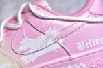▪细节鉴定
Nike Air Force 1'07 Low "Purple Butterfly" 手绘涂鸦 粉黄信仰 空军一号低帮休闲板鞋 - Image 3