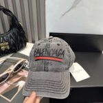 New Balencia * a Balenciaga baseball capIn-stock instant shipping 🧢 A simple, fashionable, super unbeatable and beautiful hat! Couple style! - Image 2