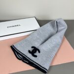 Chanel官网品质香奈儿秋冬网红时尚博主推荐款毛线帽，小红书爆款，手感超柔软舒适的针织线帽，弹性极佳！ - Image 4