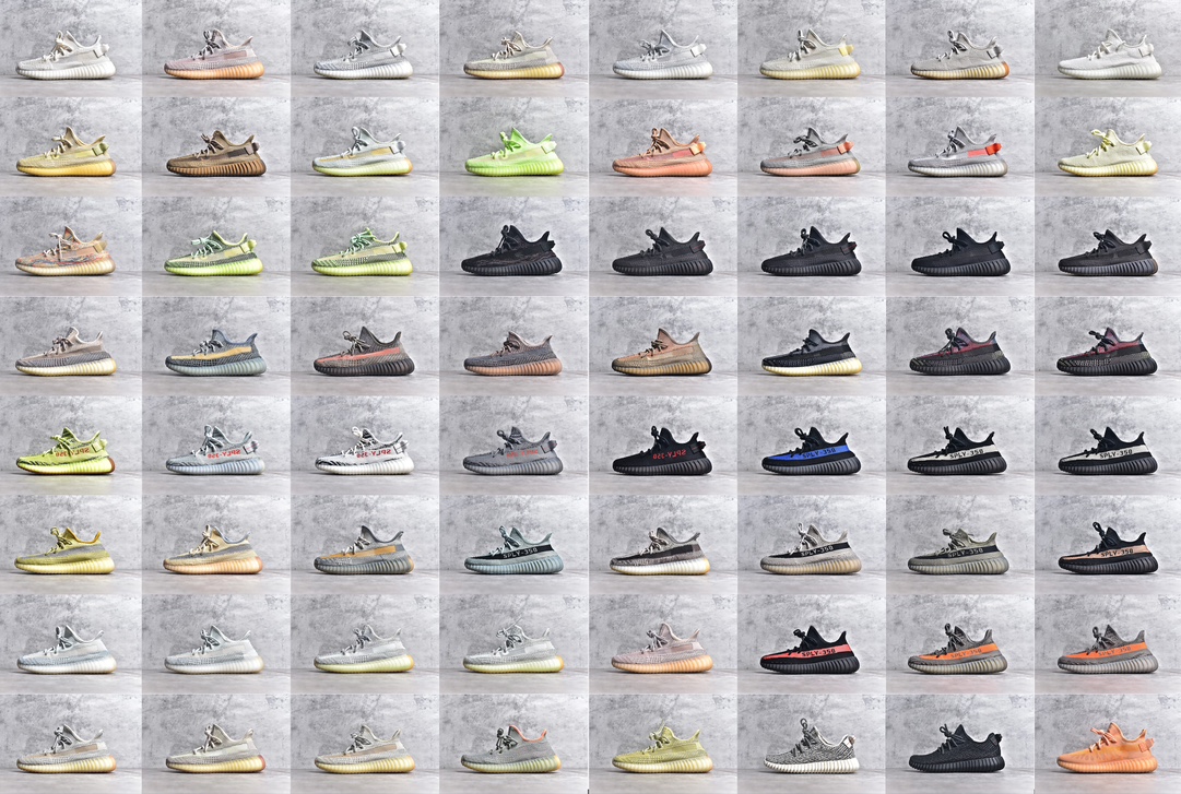 ▪️配色合集
新批次 Yeezy 350V2 原鞋开模完美打造