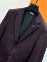 Zegna Jenia 25Fw Autumn/Winter New Collection! -ZEGN * A Men's Light Luxury Fashion Gentleman Wool Suit and Suit, choosing wool single silk is choosing a quality of life, making it a classic in your wardrobe, adding an elegant color to your life. A two button suit with urban fashion, casual and slim fit! 🍁🍁 Autumn is not just about fallen leaves, but also about new clothes. As the weather gradually cools down, a casual item is definitely your best choice. The whole suit is fresh and elegant, with a luxurious and trendy look for men. It exudes vitality while maintaining a graceful demeanor, with a handsome and stylish upper body that is easy to handle!Z suits are renowned for their exquisite craftsmanship and elegant styles. A high-end men's business mainline masterpiece, a suit selected by the elite of the men's clothing industry, and a highly practical casual single suit. A slim fit with a delicate flat collar and round pocket design. Continuing the contemporary style, the exquisite and beautiful Z family metal xxx series logo logo on the chest! Easy to disassemble, it also enhances the sense of design. The slim fit cutting and unique button design have become the visual focus. The channel suits are produced by an old factory, with first-class quality control, texture, and details. Give full dignity and honor.This suit is carefully crafted with high-quality 45% wool, 32% polyester fiber, 20% viscose fiber, and 3% spandex. Solid color wide and slim fit, twill fabric wool has a soft and comfortable feel, and the upper body is lightweight, stylish, and handsome! The fabric is soft, comfortable, and easy to wear, with strong wrinkle resistance. The better the quality of the suit, the more textured it is. The lining is made of satin and fabric, and the edging is exquisitely crafted. Its bone feel is reflected in the cutting of the pattern, which depends on the good cutting bed and professional suit factory.This is a slim fit version that leans towards a fashionable and casual style, making it suitable for formal occasions. Classic high-end gray, stylish and stylish, showcasing a passion and vitality for life.Color: Grey Angra RedSize: 48~58 (m~4xl) 178 135 pounds, wearing L slim fit, maximum wearing 190 pounds48: Chest circumference 100- Shoulder width 43- Sleeve length 60- Clothing length 6850: Chest circumference 104- Shoulder width 44- Sleeve length 61- Clothing length 6952: Chest circumference 108- Shoulder width 45- Sleeve length 62- Clothing length 7054: Chest circumference 112- Shoulder width 46- Sleeve length 63- Clothing length 7156: Chest circumference 116- Shoulder width 47- Sleeve length 64- Clothing length 7258: Chest circumference 120- Shoulder width 48- Sleeve length 65- Clothing length 73 - Image 4