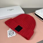 罗意威loewe官网经典款针织帽！小红书热卖爆款！穿搭神气！男女同款，加厚更保暖，时尚流行🌸质感一流，秋冬保暖最佳名品，赶紧订购哦，跑量款 - Image 2
