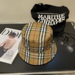 Comes with dust bagBurberry's hot selling item on Little Red Book! The original fisherman hat is a hot selling item at the counter, with a pure cotton lining that is lightweight and breathable. Perfect design, precise and accurate grid alignment, original factory quality, exclusive physical shooting, suitable for both men and women - Image 7