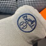 配盒子布袋，HERMÈS (爱马仕)原单棒球帽，经典H，正品开模订制，原版透气帆布面料+头层牛皮，原厂精钢调节扣，做工细致，时尚帅气质量超赞！ - Image 5