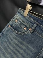 【Gucci Jeans | Classic Denim, Engraved with Luxury DNA】 When street style meets haute couture, a pair of jeans can become a badge of status.
Deconstructing the language of denim with centuries-old craftsmanship, we infuse every inch of fabric with a modern attitude and luxurious details, making everyday wear a silent declaration of taste.
✨ A pair of jeans is an attitude, and even more so, a legacy.
It's not just a wardrobe essential, but also an interpretation of the brand's spirit—
"From suitcases to jeans, we have always defined the boundaries of luxury with the ultimate craftsmanship."
Sizes: 28-42 - Image 4