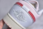 ▪细节鉴定
Air Jordan 1 Low AJ1 乔1白粉红 低帮文化休闲运动板鞋 - Image 4