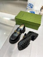 Gucci leather shoes, loafers - Image 9