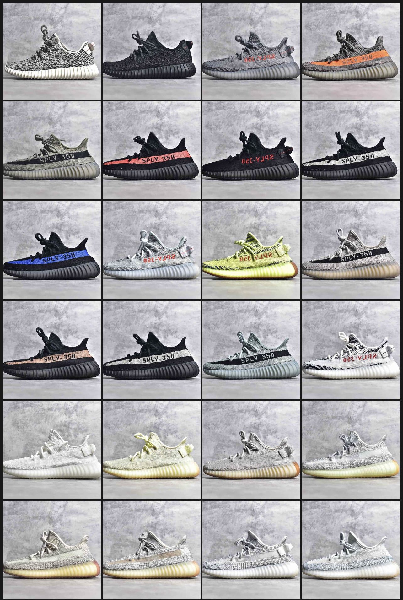 ▪️配色合集
新批次 Yeezy 350V2 原鞋开模完美打造
