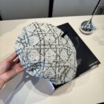 💰

Dior迪奥新款贝雷帽，高端定制，头围57cm - Image 6