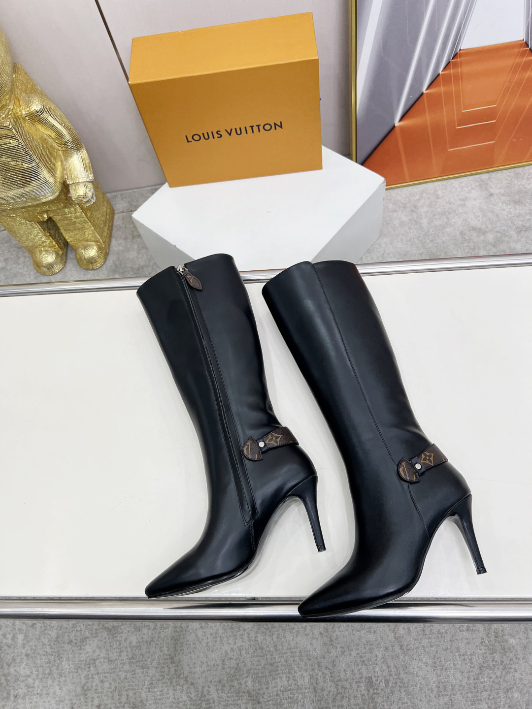 Louis Vuitton trainer boots